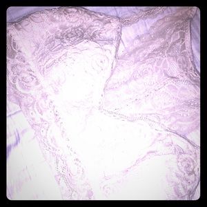 Light pink laced Bra-let